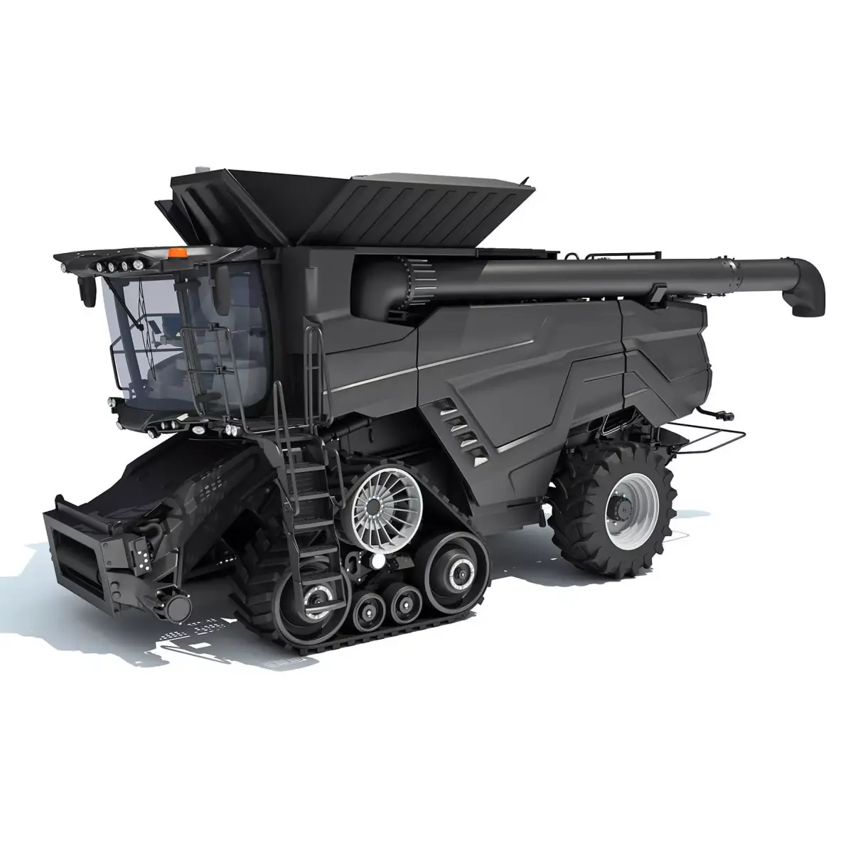Combine Harvester  3D model