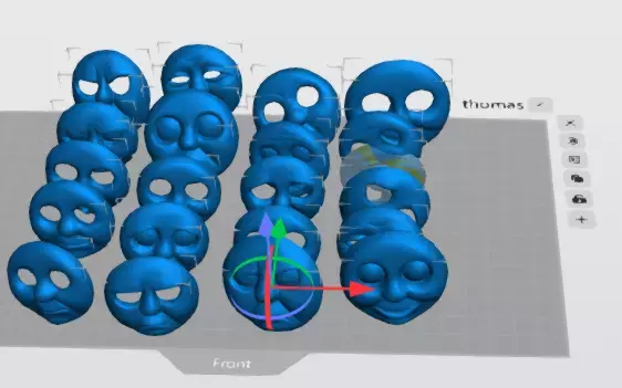Thomas the Tank Engine Rare Face Pack  21 STL Files 3D Printable 3D print model purchase