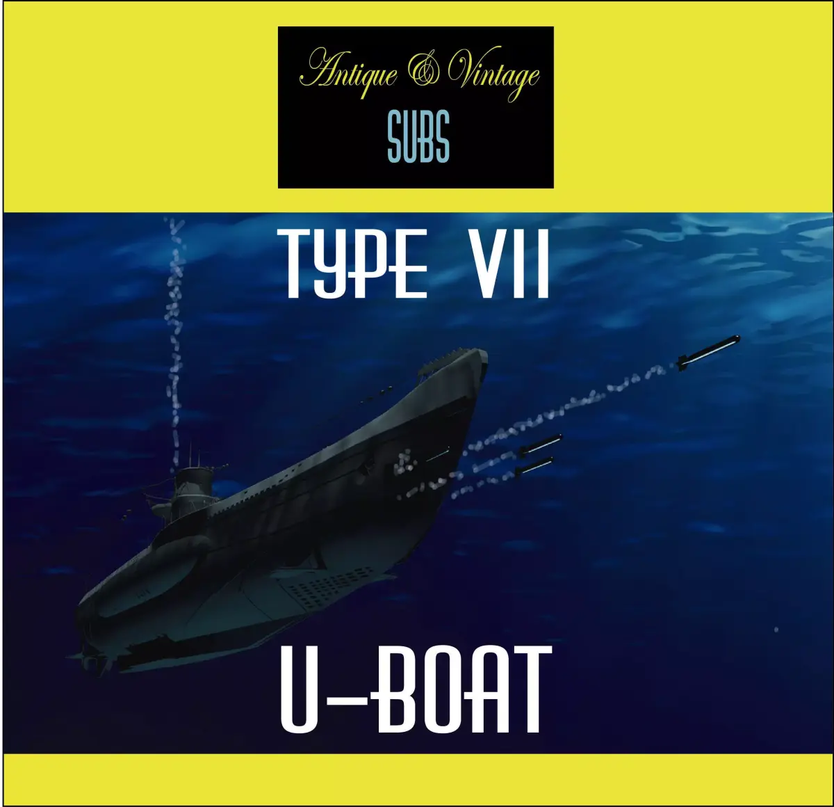 Type VII- U-Boat 3D model
