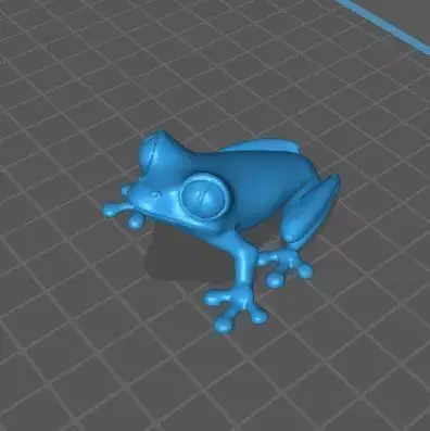 3D Printable Frog 3D print model