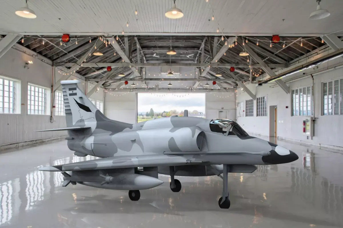 Lockheed Martin A-4AR Fightinghawk 3D print model
