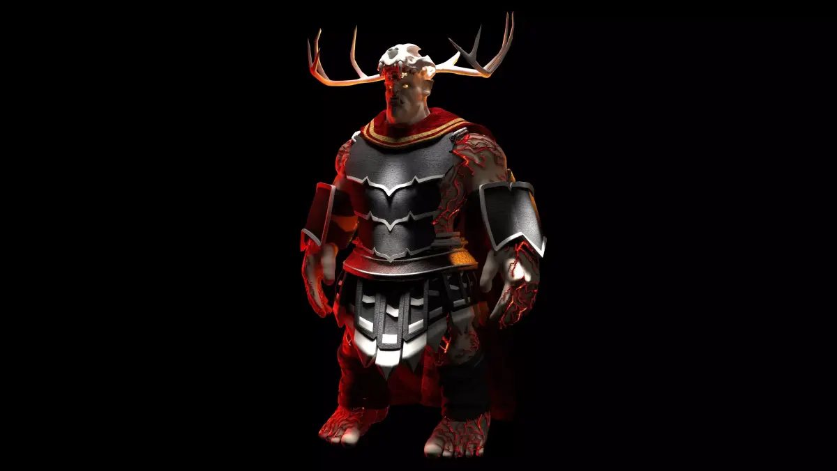 Barbarian Ocr  3D model