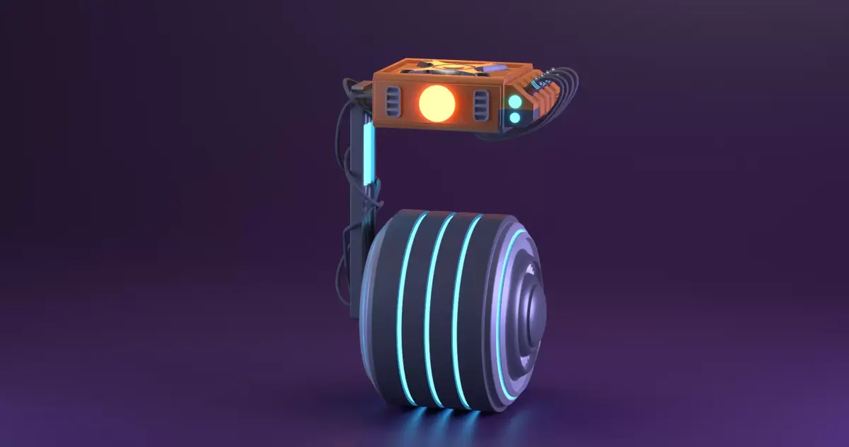 robot BB-009  3D model