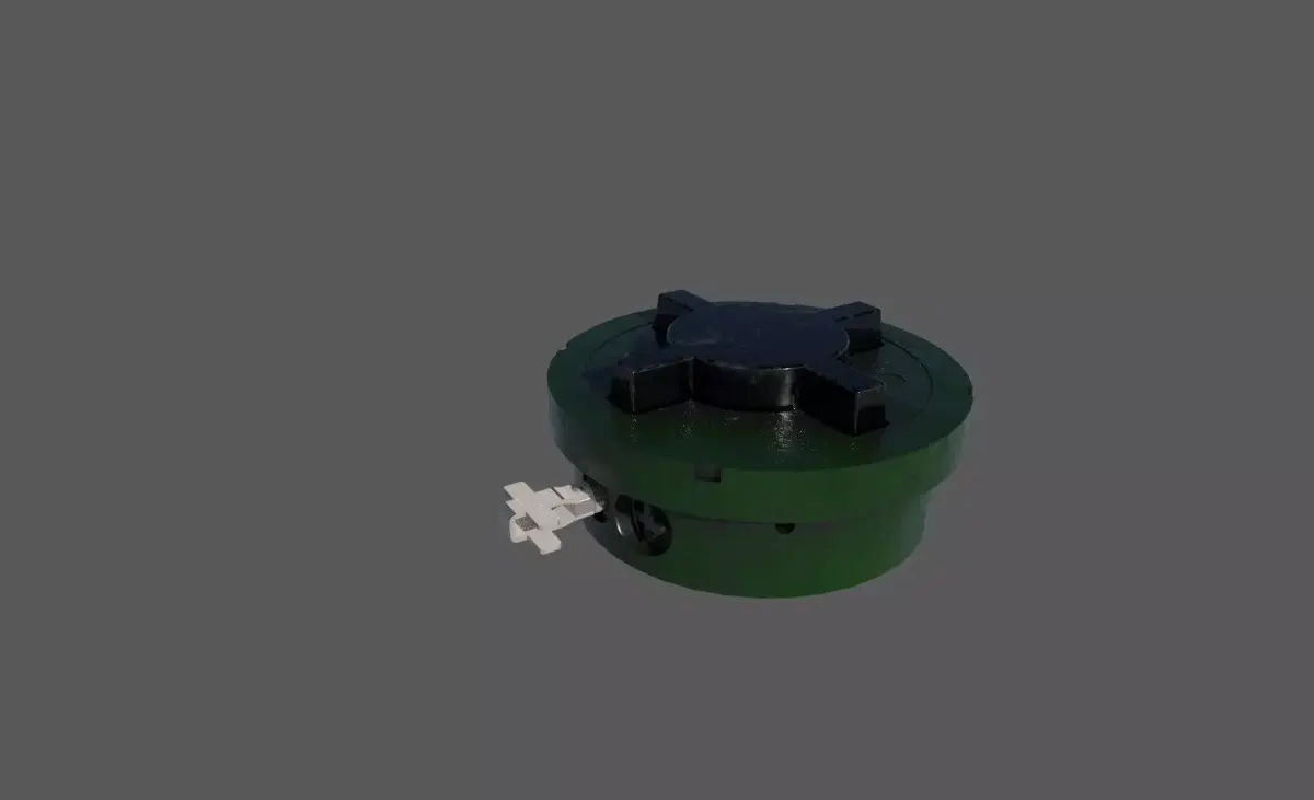 PMN-2 - high-explosive anti-personnel pressure action 3D model