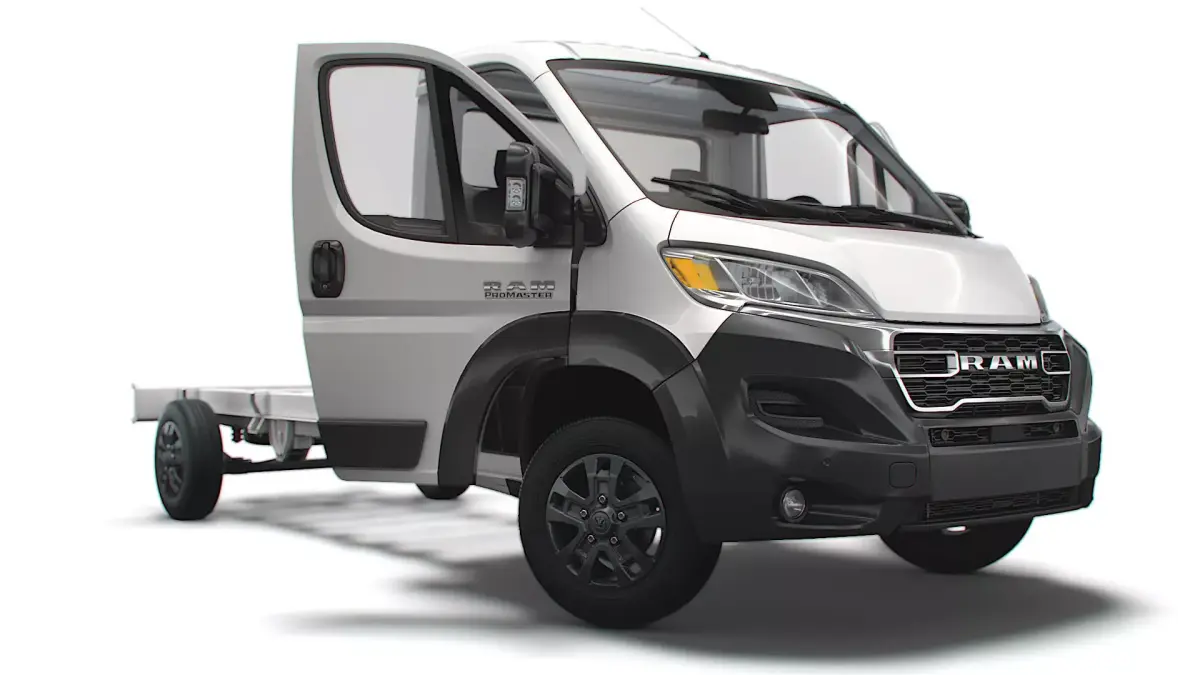 RAM Promaster Chassis Truck SCab 4300WB HQInterior 2023 3D model
