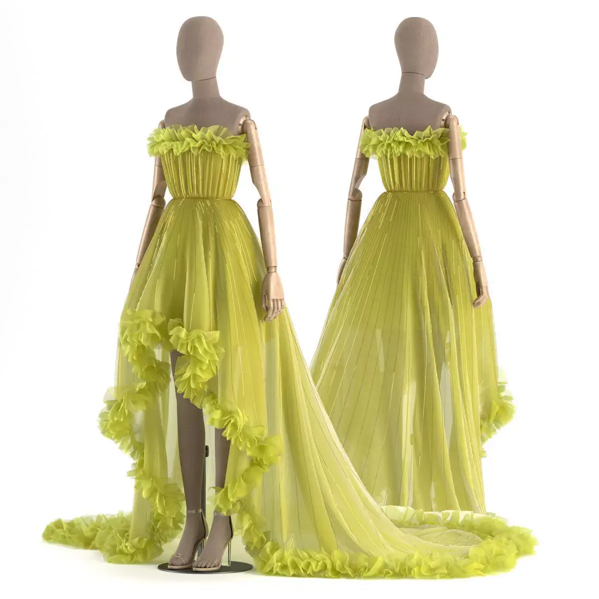 Fashion mannequin 02 3D model