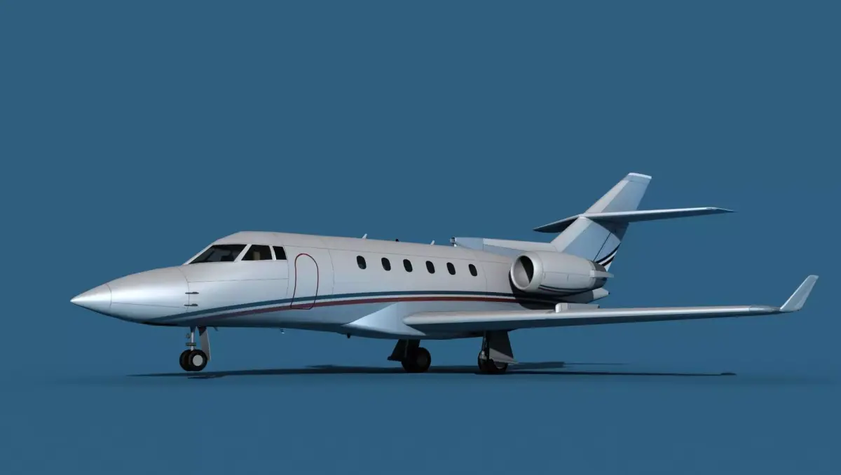 Hawker Siddley 800SR V11 3D model