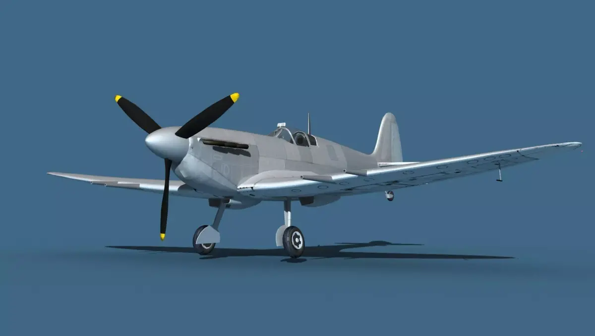 Supermarine Spitfire MkVI V00 3D model
