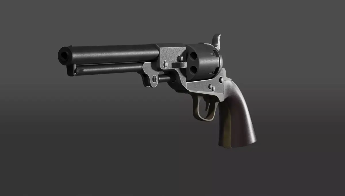 Dance Bros Revolver 3D model