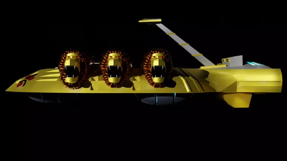 Hacan Dreadnaught 3D model