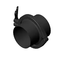 Sanitary Union Clamp TC 4 in 3D model