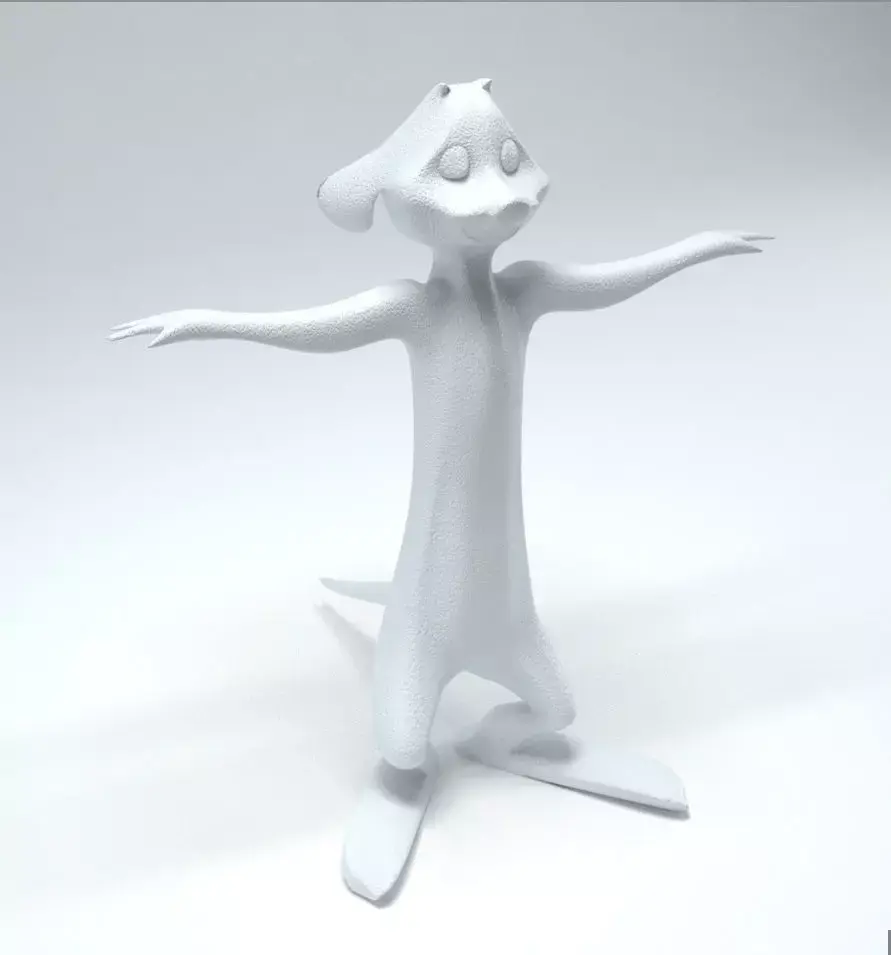 Children room Statue Decor Statue sculpture animal timon Free 3D model