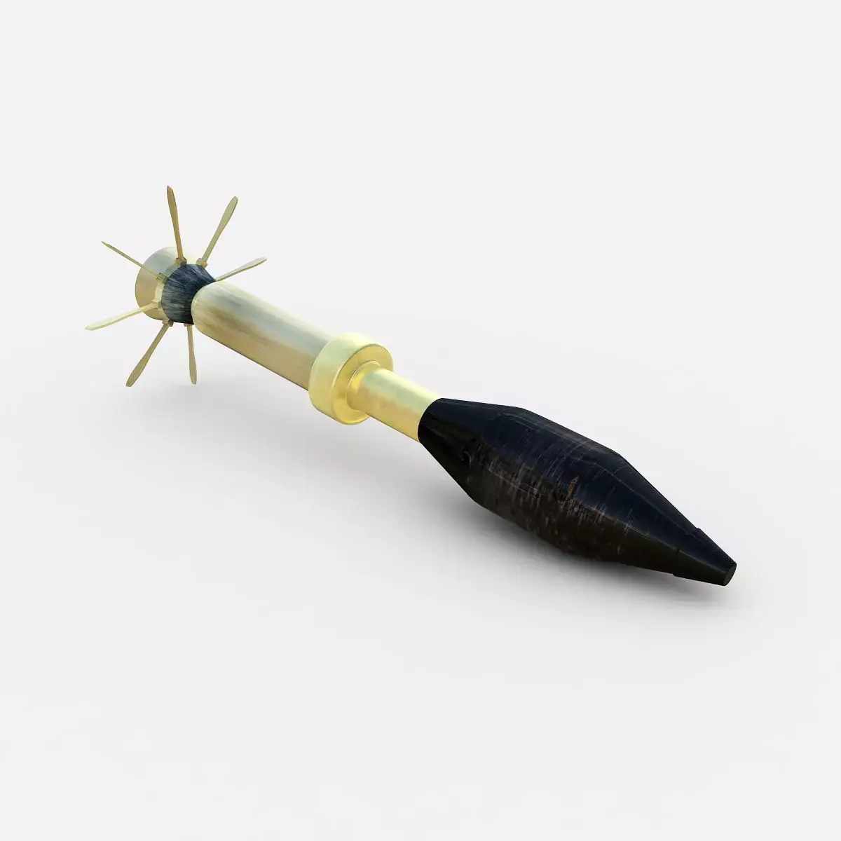 M72 Antitank Rocket 3D model