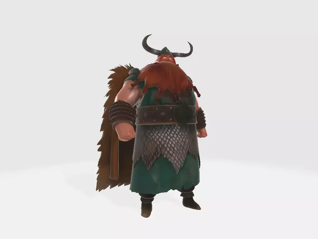 How to Train Your Dragon Stoico Pose 01 3D print model