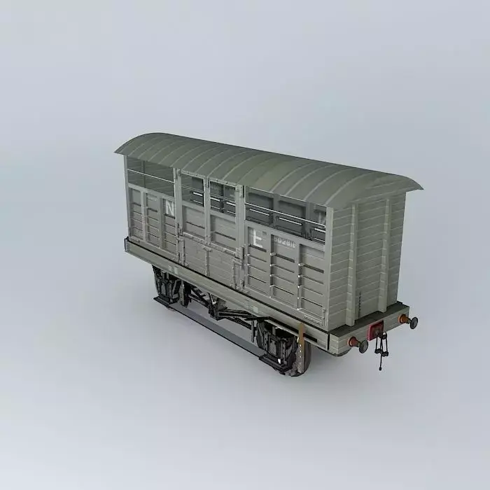 "CATTLE BOX"...  Medium... Free 3D model