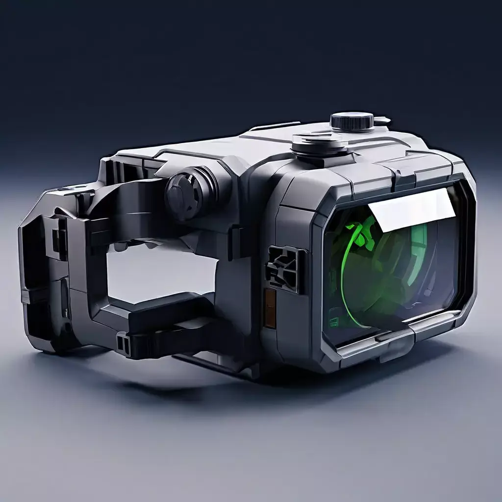 SciFi Futuristic Handheld Device Low-poly 3D model purchase