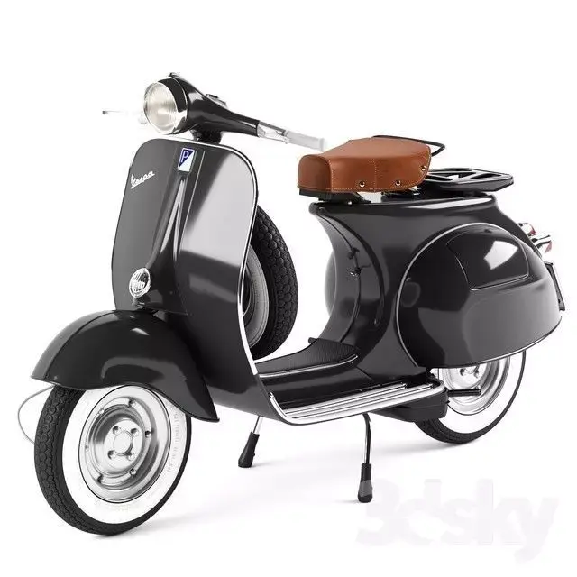 Vespa motorbike 3D print model