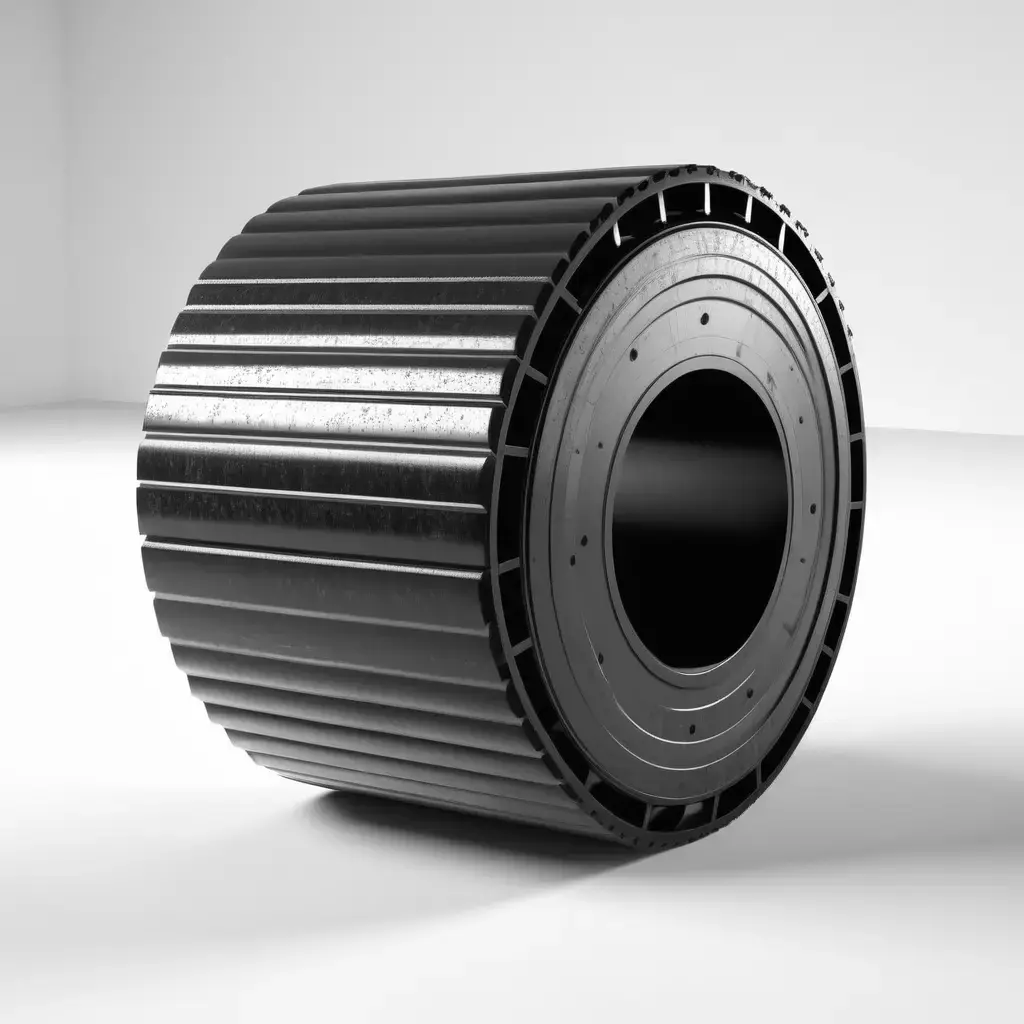 Industrial Track Roller Wheel 3D model