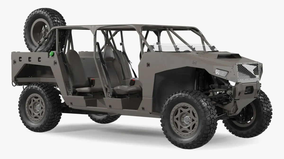 Ultra Light Combat Vehicle 3D model