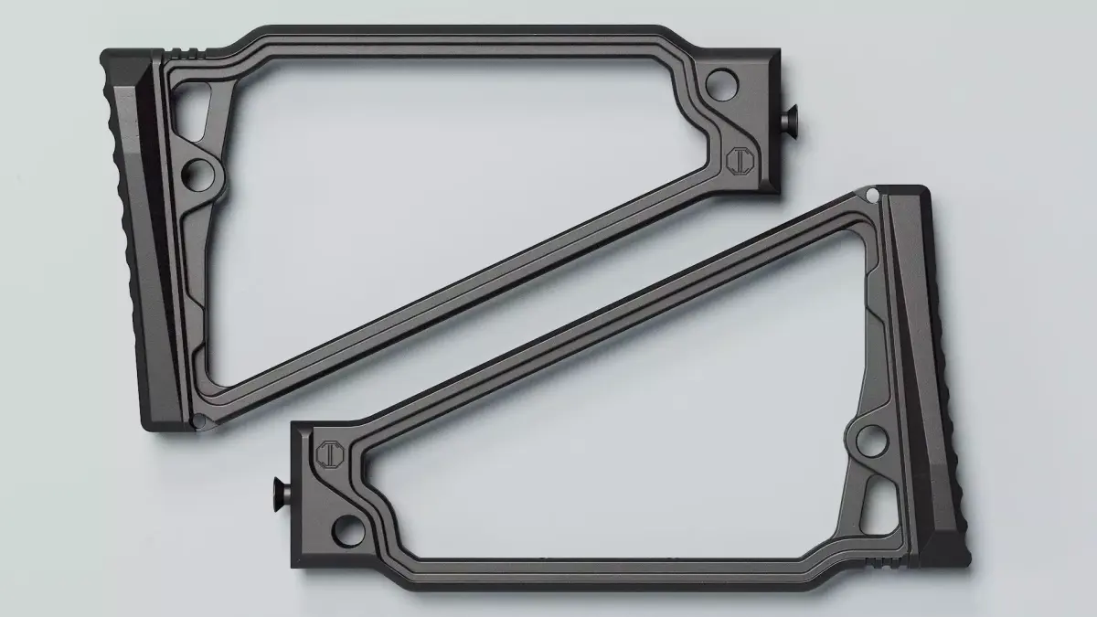 TS-8RP - Triangle Stock 8in - Replica Low-poly 3D model