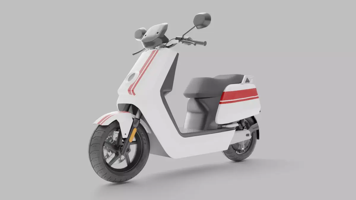 NIU NQi GTS Electric scooter 3D model