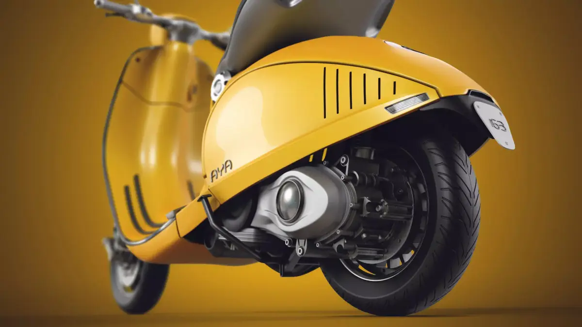 Vespa 946 Scooter 3D model