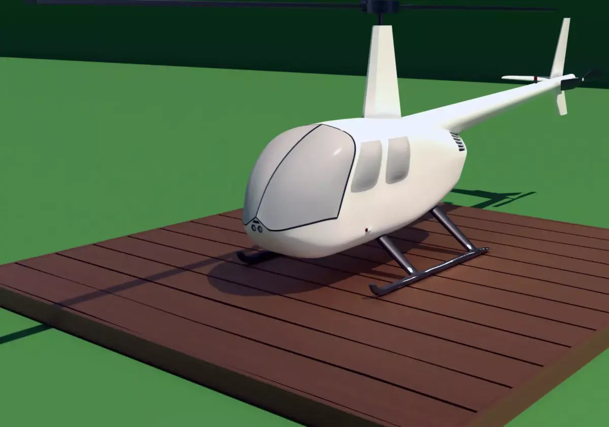 Robinson Raven R44 3D print model