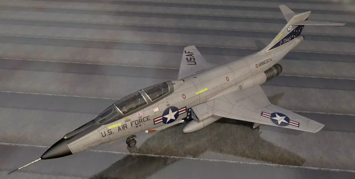 McDonnell F-101B Voodoo 3D model