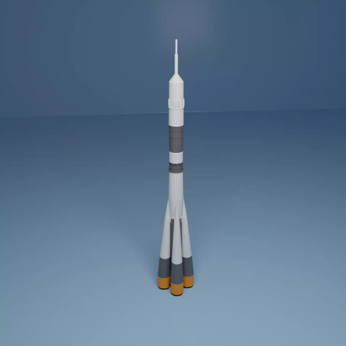 SOYUZ ROCKET KIT CARD 3D print model