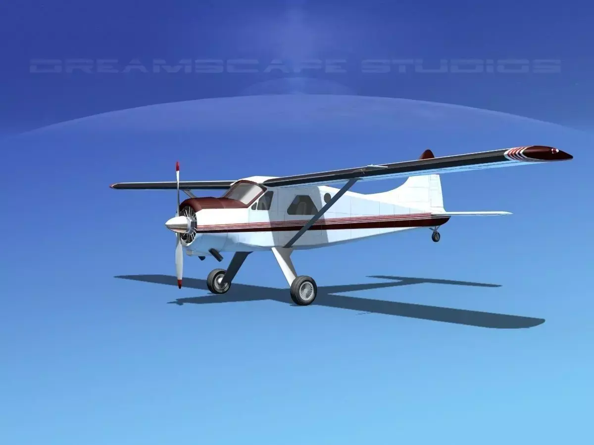 Dehaviland DH-2 Beaver SL09 3D model