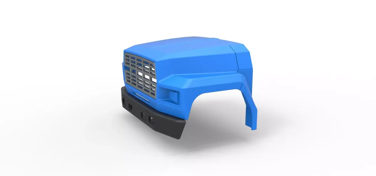 Nose for Vintage School bus Scale 1 to 25 3D print model