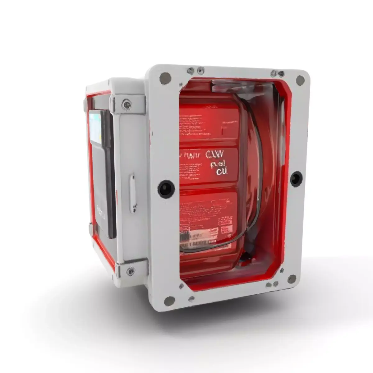 Futuristic Energy Cell Module Model Pack Low-poly 3D model