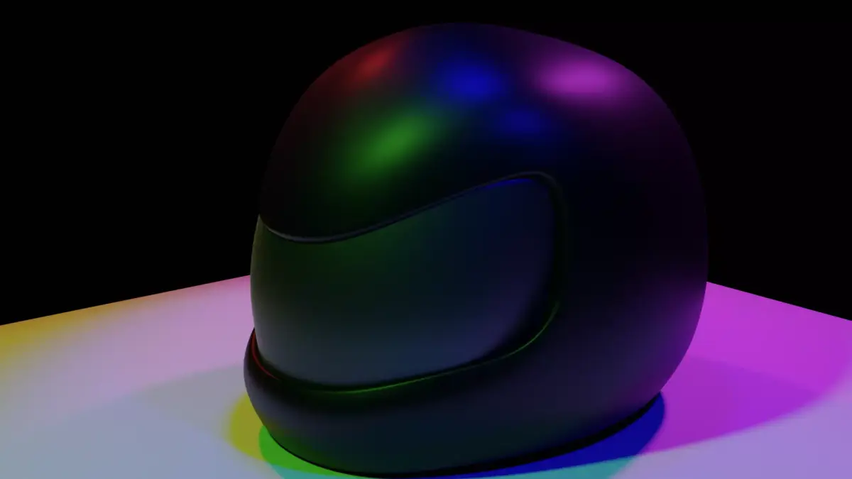 helmet Free low-poly 3D model buy