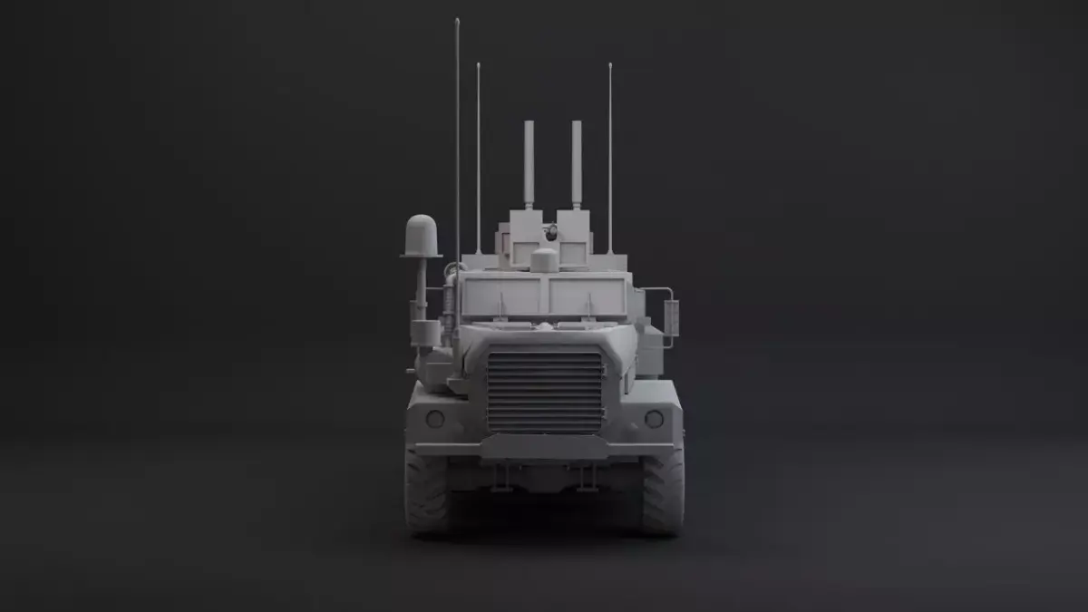 cougar 6x6 3D model