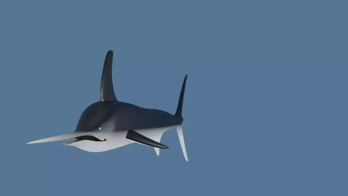 Sword Fish Low-poly 3D model