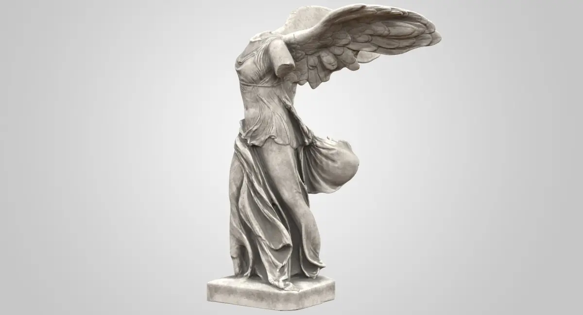 Winged Victory of Samothrace 3D model purchase