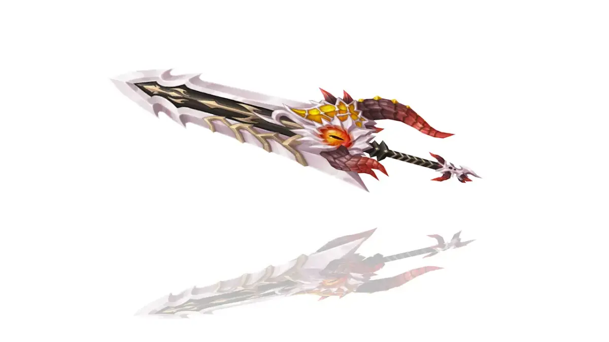 Corrupted Holy Sword Low-poly 3D model