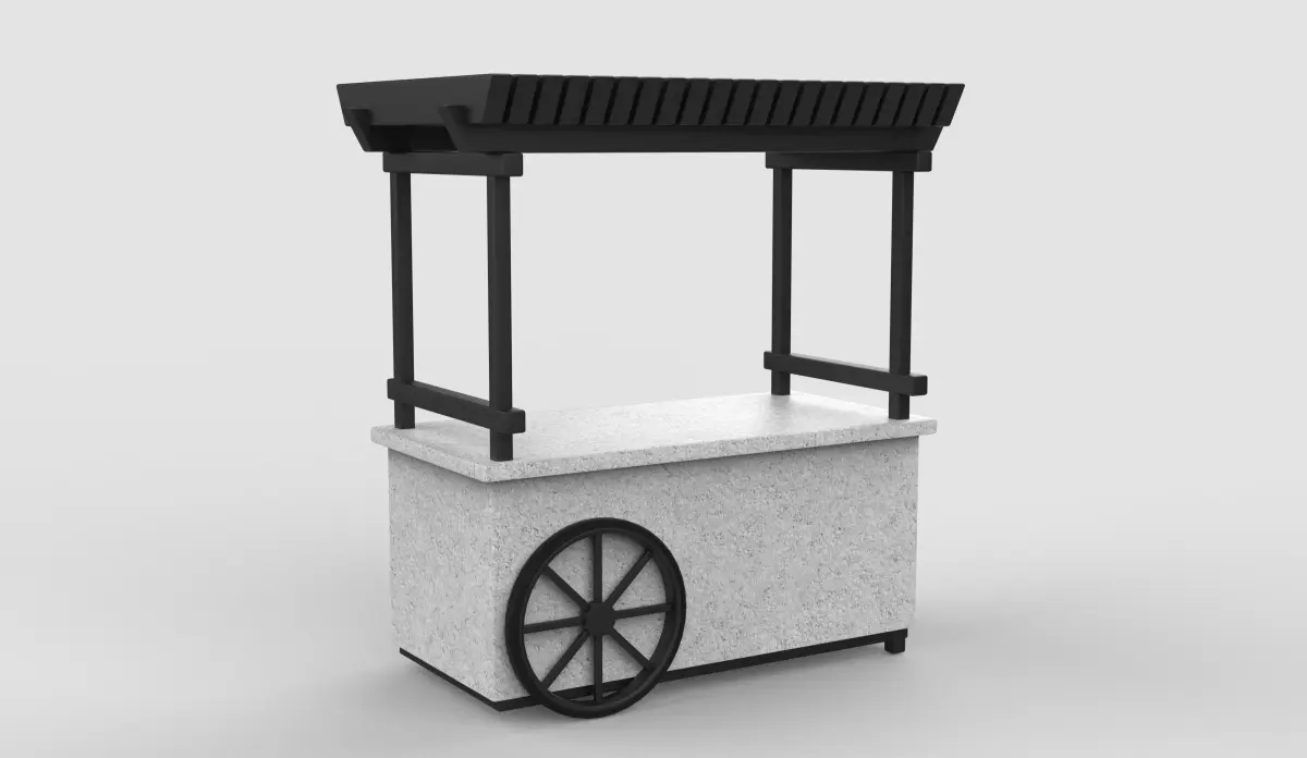  Vodka cart 3D model