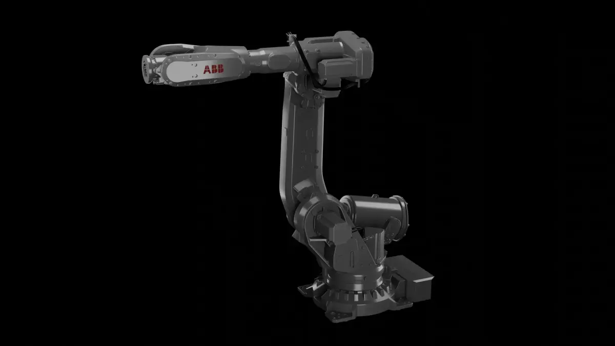 ABB IRB 6790 Heavy-Duty Industrial Robotic Arm 3D model purchase