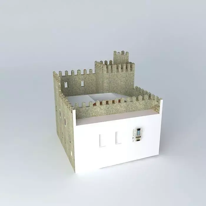 Castle La Bisbal Free 3D model