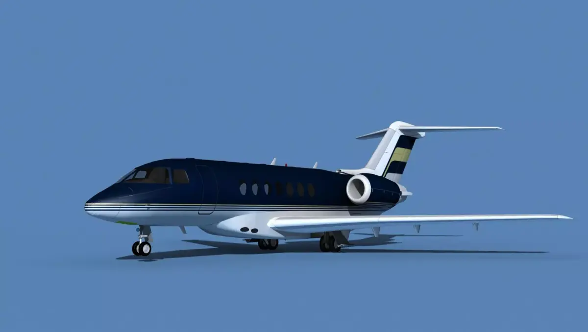 Hawker Siddley 4000 V11 3D model