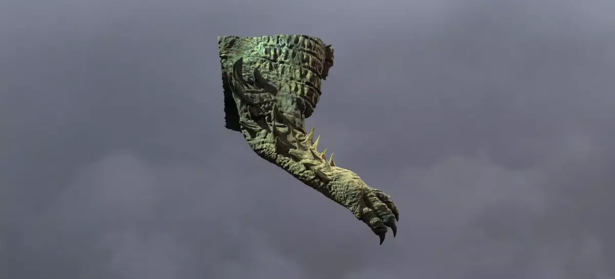 Dinosaur Arm or Dragon arm 3D model