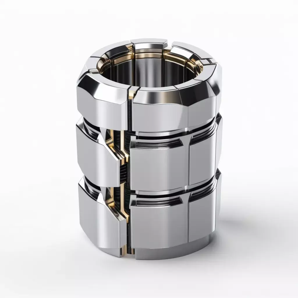 Futuristic Metal Engine Part 3D model
