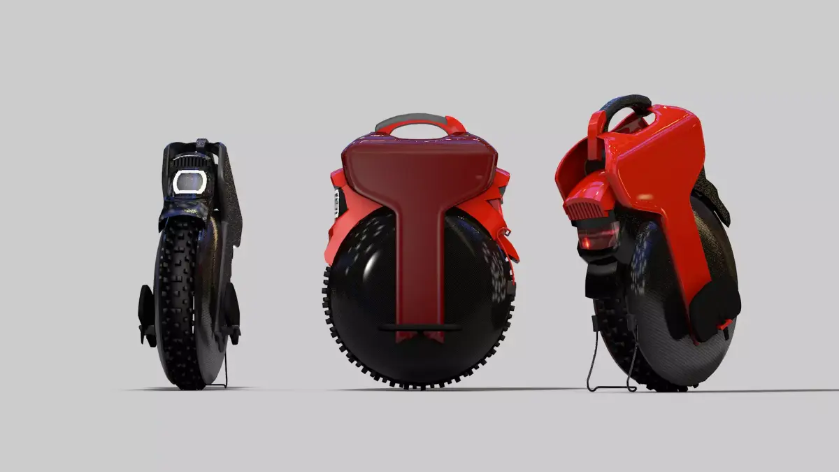 Electric Unicycle 3D model purchase