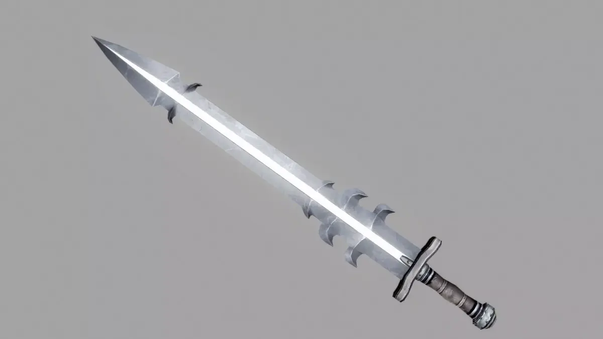 Sword Low-poly 3D model 50