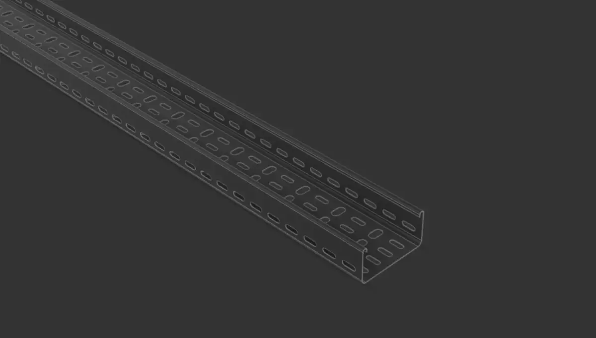 Cable Tray 100mm x 3000mm TYPE1 3D model
