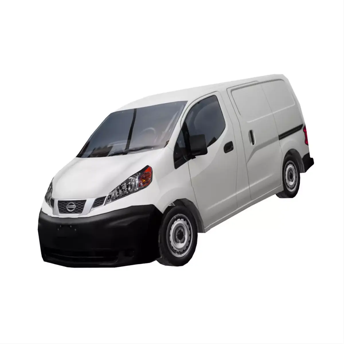 Nissan NV200 Japanese design low polygonal van  Low-poly 3D model