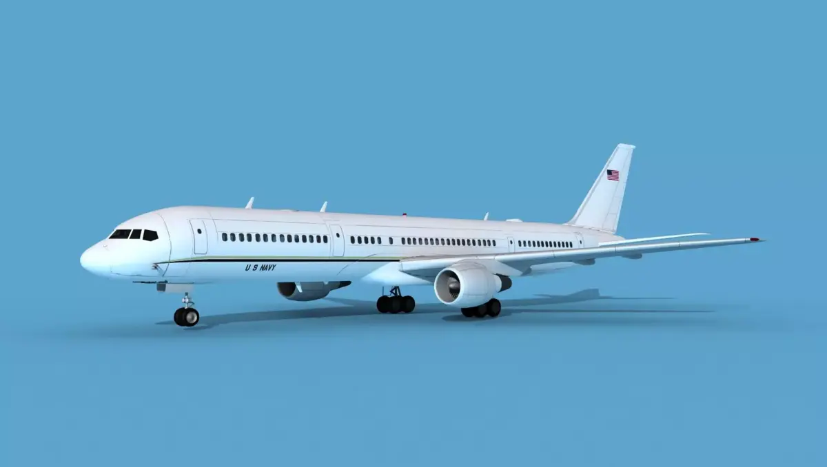 Boeing C-32A US Navy V01 3D model