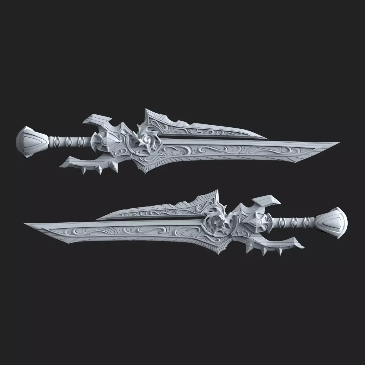 Anduin Wrynn WOW Sword 3D Model Ready to Print 3D print model