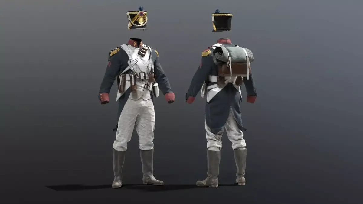 SOLDIER Grande Armee French 3D model